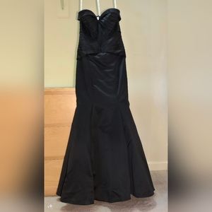 Zac Posen for David's Bridal Black Corset Dress